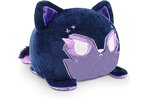 TeeTurtle - The Original Reversible Giant Reversible Octopus Plushie Jumbo - Galactic Purple