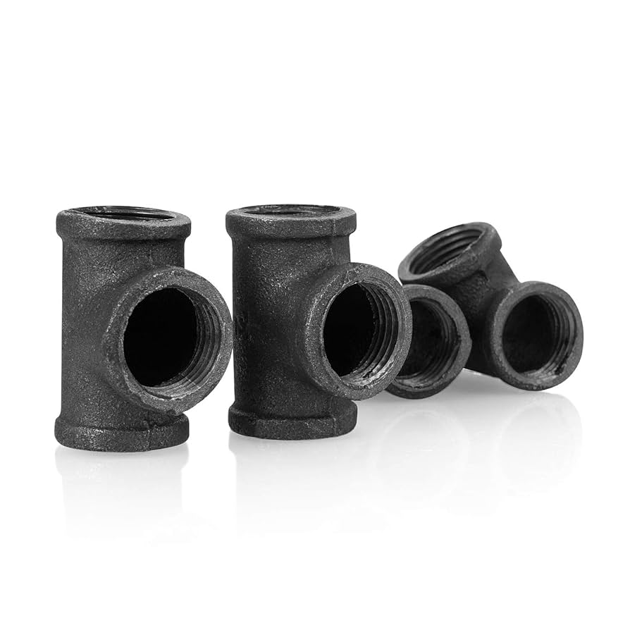 3/4'' Malleable Cast Iron Pipe Fitting Adjustable Pipe Shelving Furniture Alibab