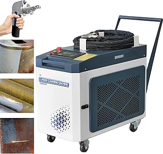 US Stock Handheld 1500 W MAX Laser Cleaning Machine Laser Rust Removal Machine Mobile