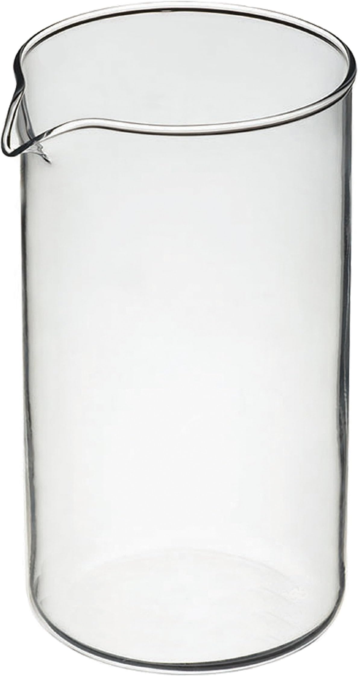 Kaffe Maestro Universal Fit 34-ounce 1000 Ml/8cup French Coffee Press Beaker, Fits All Brands, Borosilicate Glass