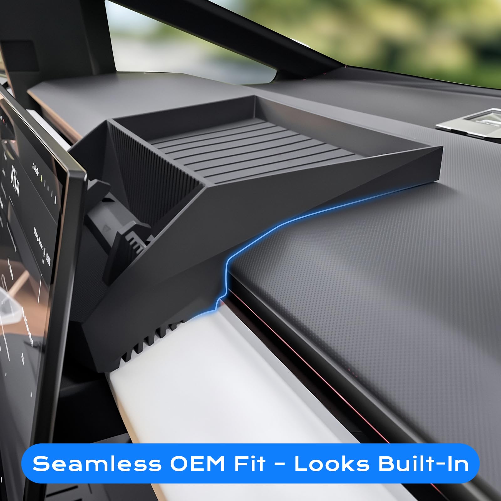 AZGaea Floor Console Organizer Tray For Tesla Cybertruck - View #7