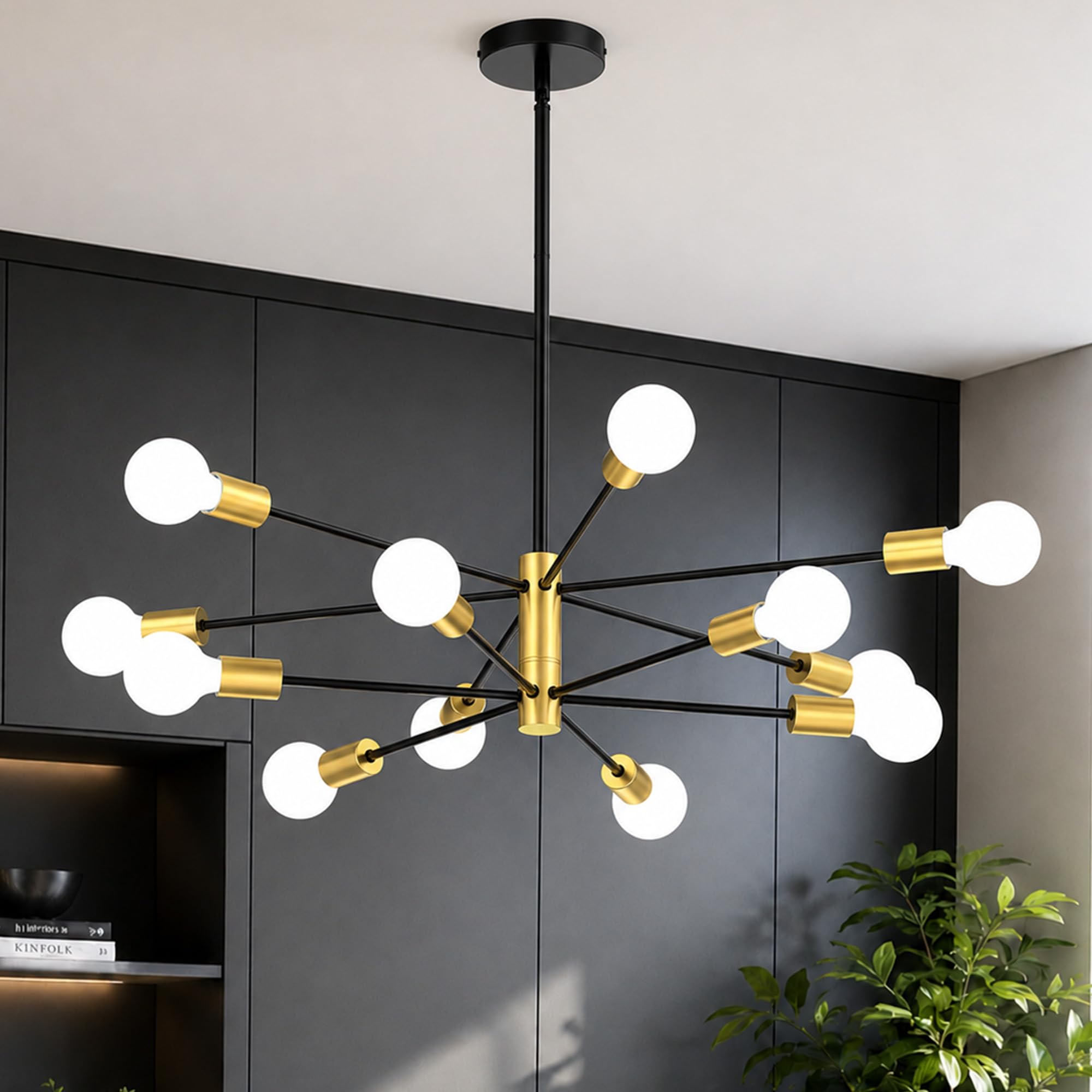 Photo 1 of Phaosio 12-Light Sputnik Chandelier