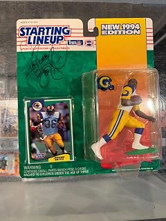 1994 Jerome Bettis Rams Pittsburgh Steelers Signed Kenner Starting Lineup Jsa - Autographed NFL Figurines