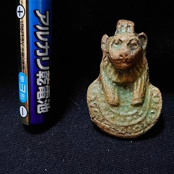 エジプト ファイアンスアミュレット アヌビス Amulet showing Anubis | Science Museum Group Collection