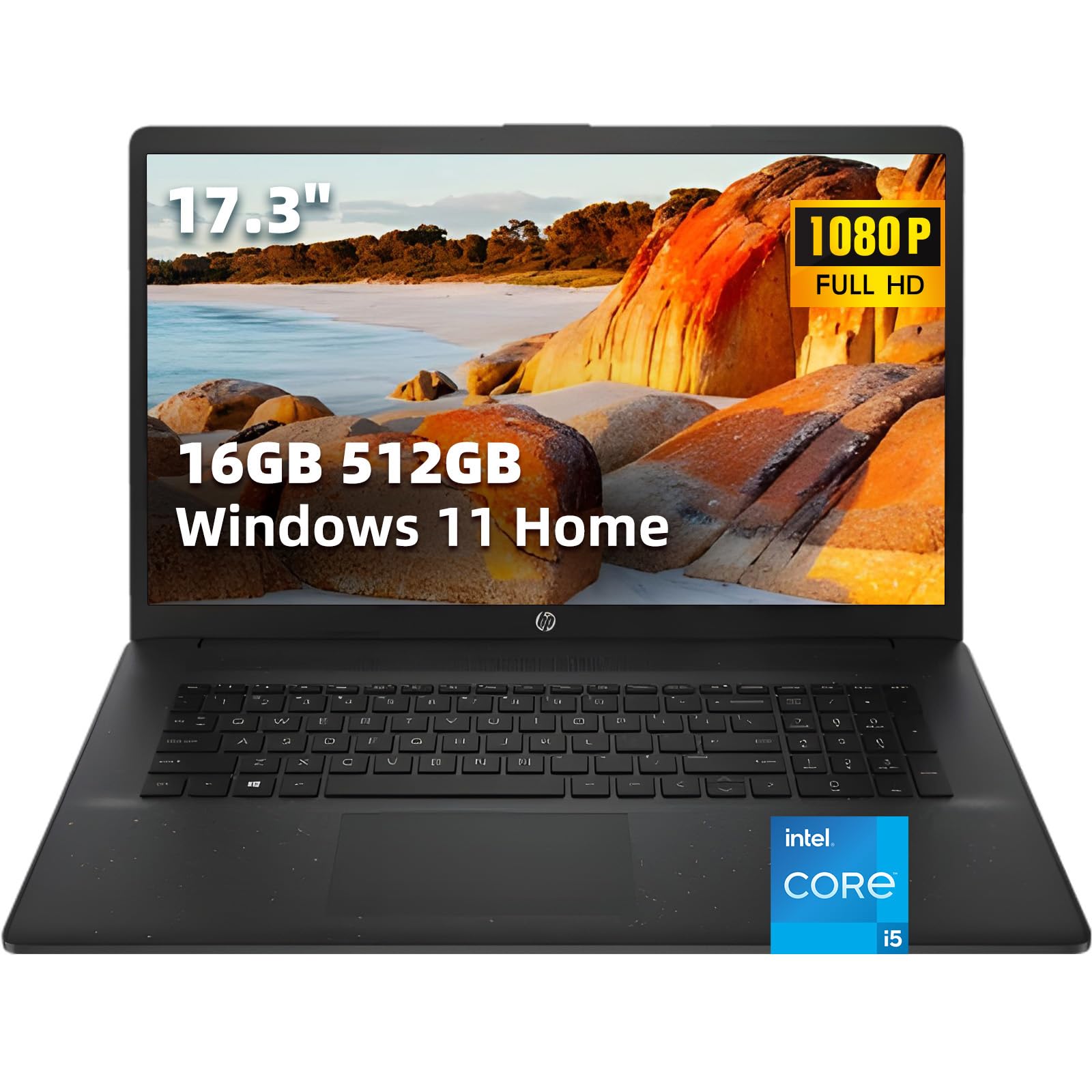 HP 17インチ Core i5 8GB 500GB HP 17 Inch Laptop, 17.3
