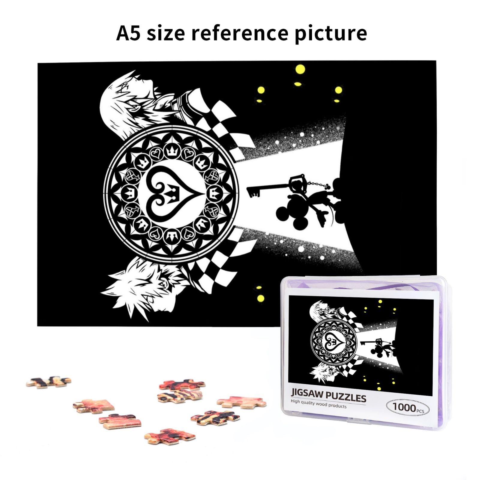 Amazon.co.jp: パズル キングダムハーツ ジグソーパズル 1000ピース