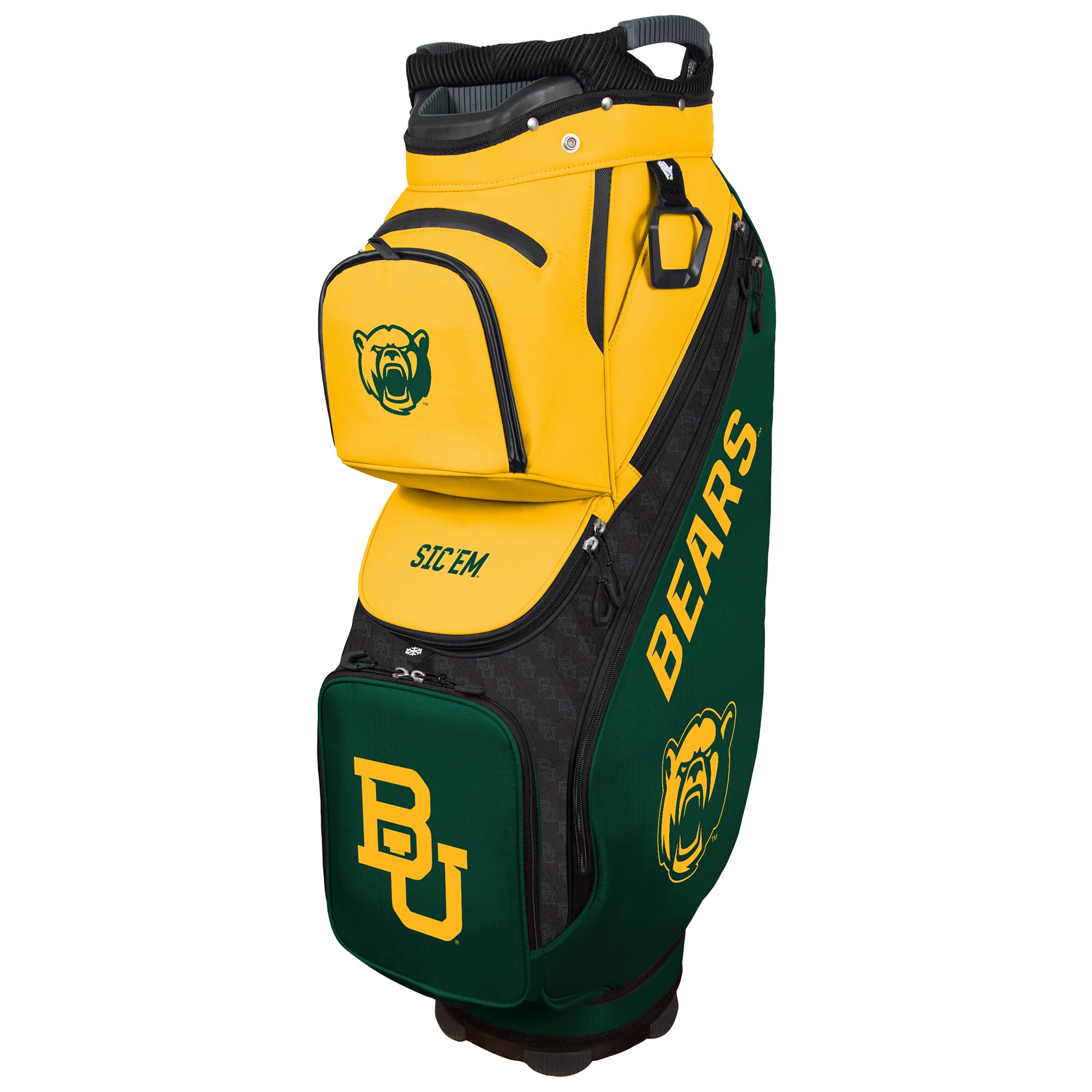 Team Effort Clubhouse Cooler Cart Bag NCAA Baylor Bears