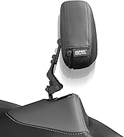 Vista 5 de Show Chrome Accessories Respaldo de montaje inteligente extraíble 41-168A (Can Am Spyder RT), negro