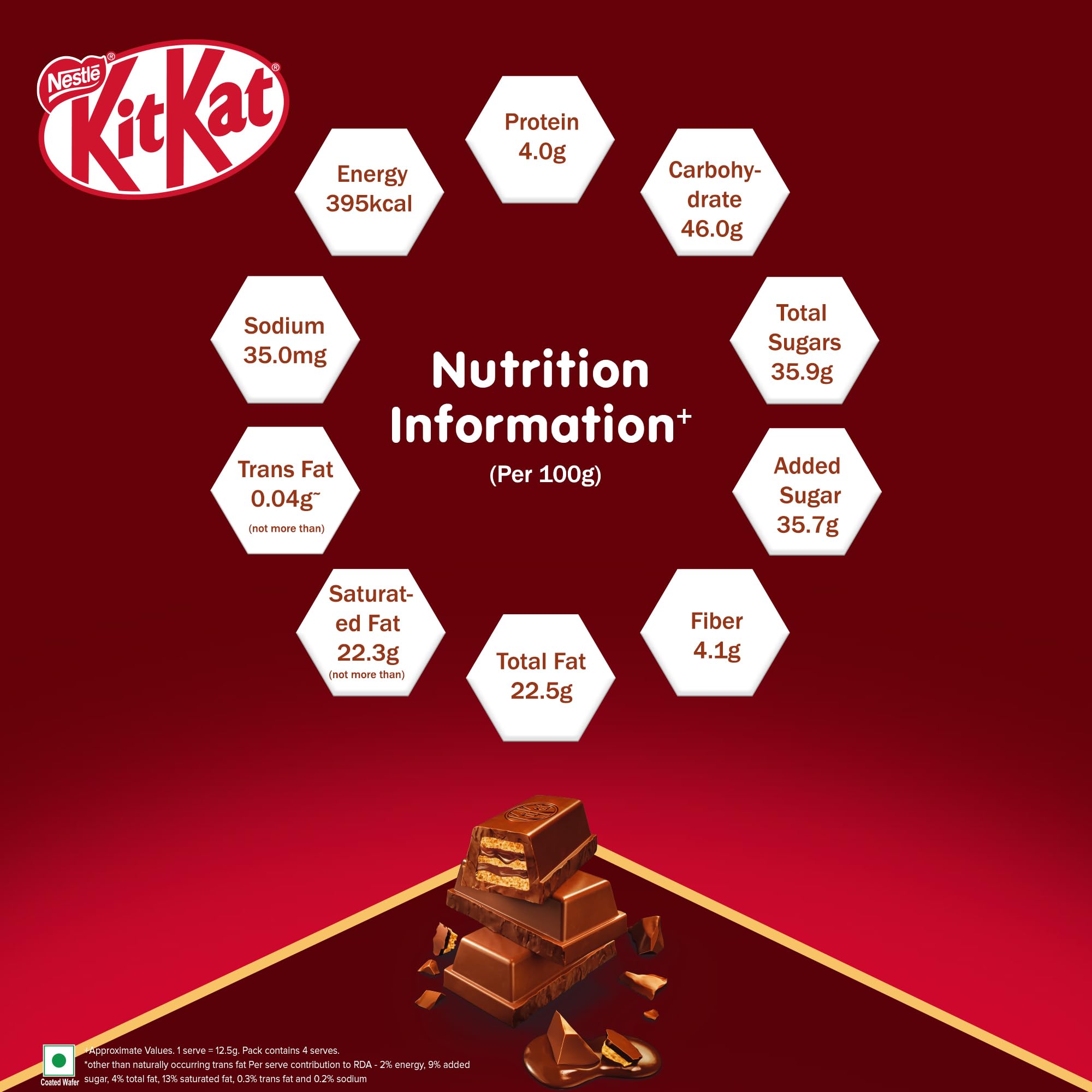Nestle KitKat Delights Dark, 50 g - Image 4 thumbnail
