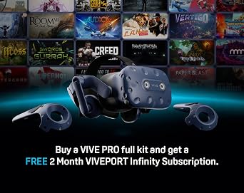 HTC VIVE Cosmos Elite VR Headset with enhanced SteamVR tracking and Free Download of Half Life Alyx