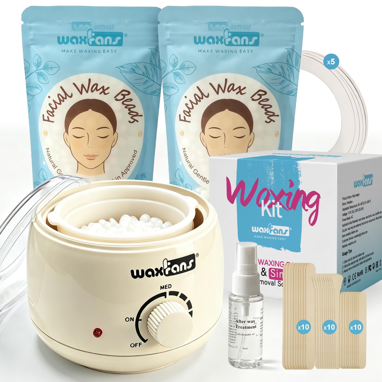 ‌Prices lower than during Prime Day.！Face Waxing Kit For