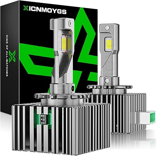 XICNMOYGS Kit combinado de bombillas D1S D1R D1C para faros delanteros, reemplazo de bombillas de xenón, 38000LM, 42W, 6000K, 12V, 30000H+ vida