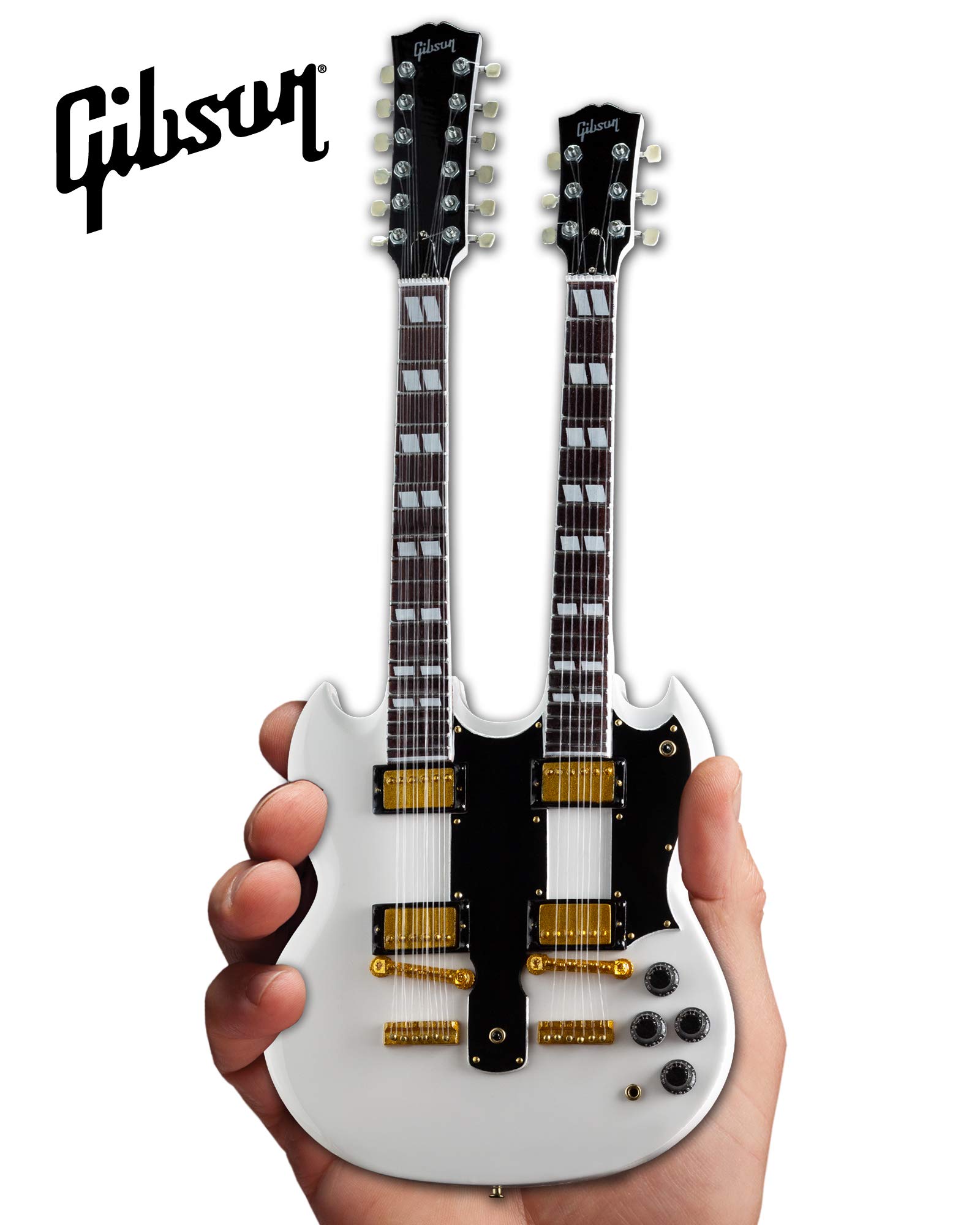 Axe Heaven Epiphone 1965 Casino Revolution - Mini chitarra replica naturale da collezione EG-811