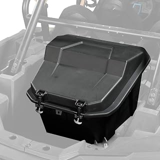Rear Cargo Box for 2014-2023 Polaris RZR XP 1000 900 Turbo, 2020-2026 RZR Trail/S Accessories Replace OEM # 2881193 Waterproof 69 QT Bed Storage Bin