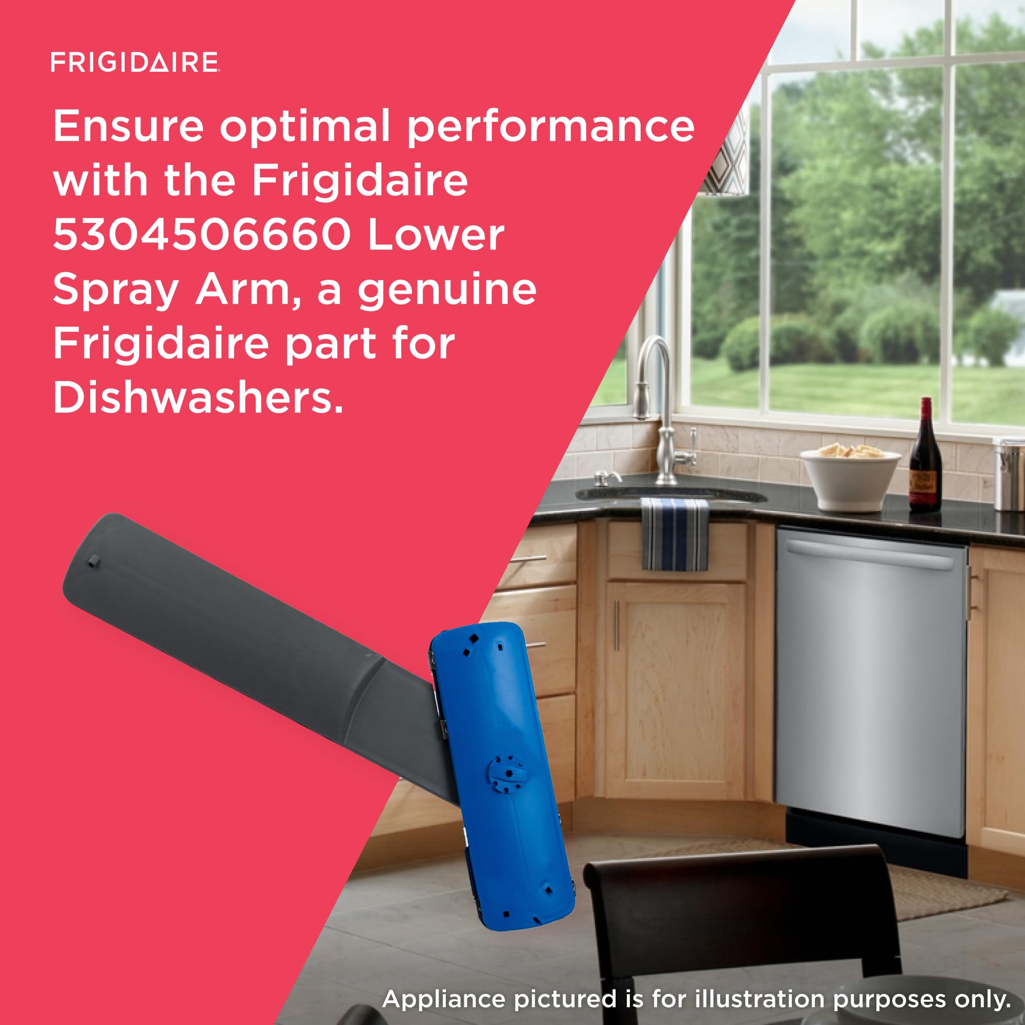 Frigidaire 5304506660 Brazo de lavado inferior