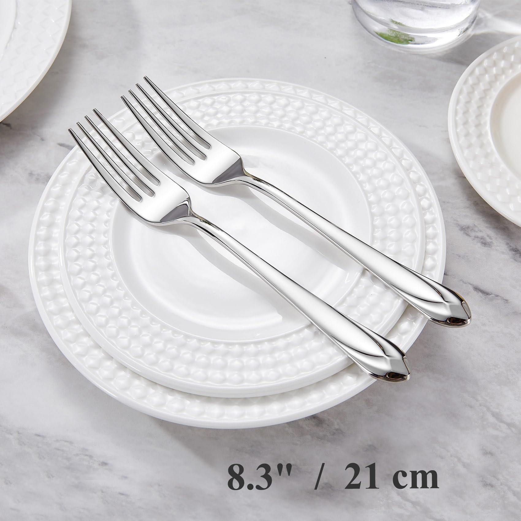 KEAWELL Astra Dinner Forks - Elegant Flatware Set -2