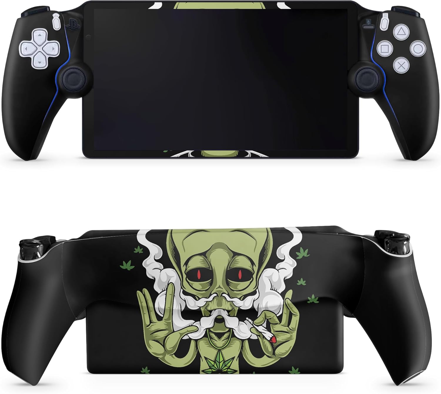 Gaming Skin Compatible with PS5 Portal Remote Player - Come in Peace - Premium 3M Vinyl Protective Wrap Decal Cover - Easy to Apply | Crafted in The USA by MightySkins