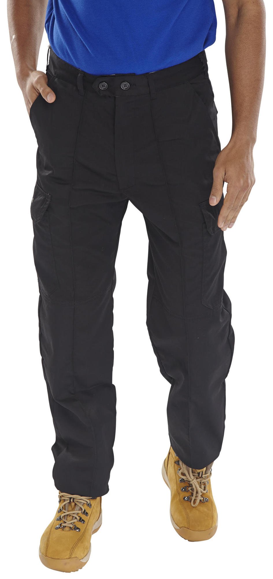 Beeswift Super Click Drivers Trousers Black 50T Pcthwbl50t 5030566049873