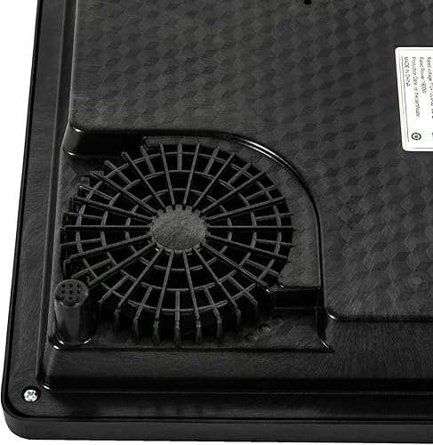 Miniatura 8 de Estufa eléctrica de cocina, estufa eléctrica de cerámica de 1800 W, estufa eléctrica, quemador superior, control táctil LED, portátil, quemador,