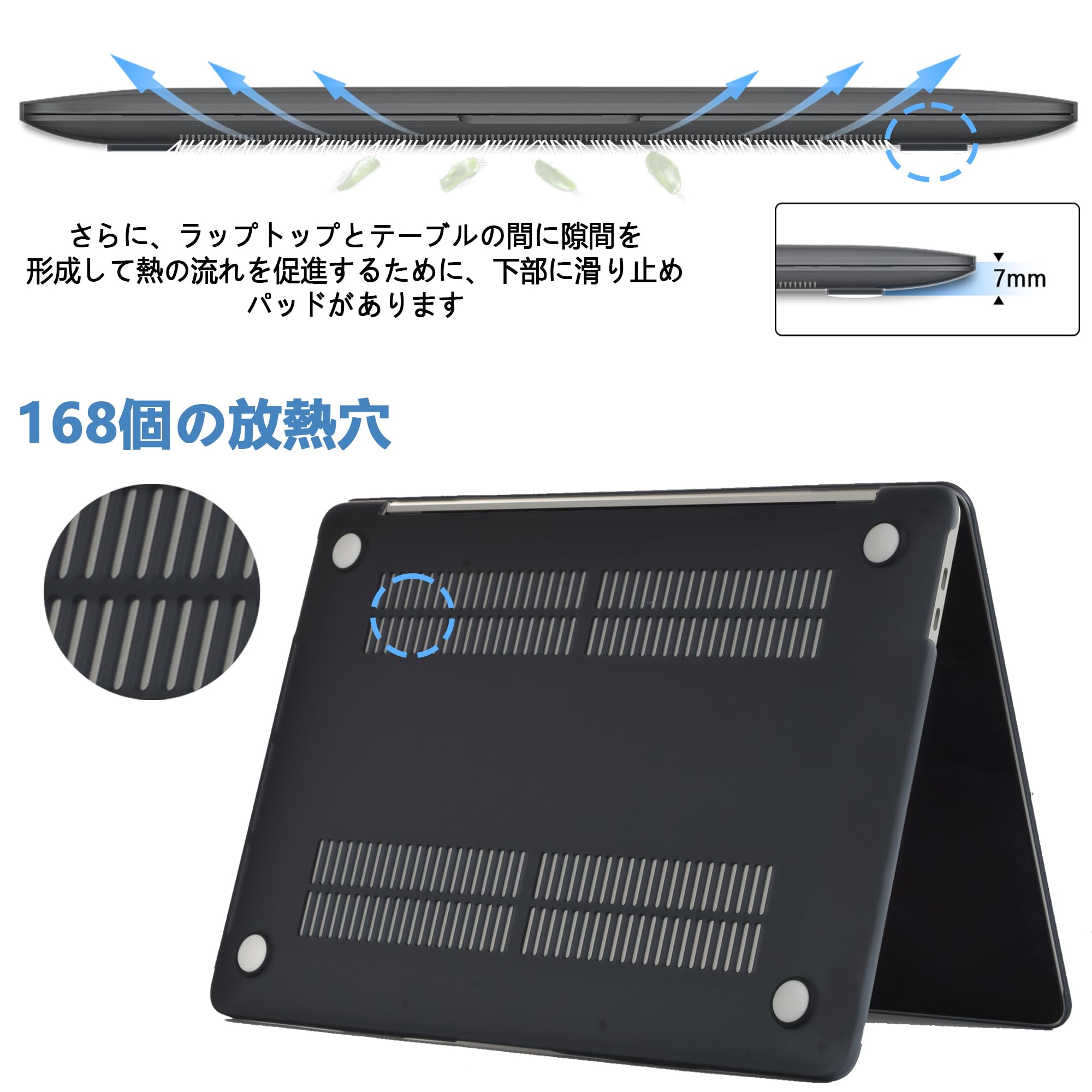 Amazon.co.jp: 【M4 M3 M2チップモデル 用 マット加工・ブラック 特別