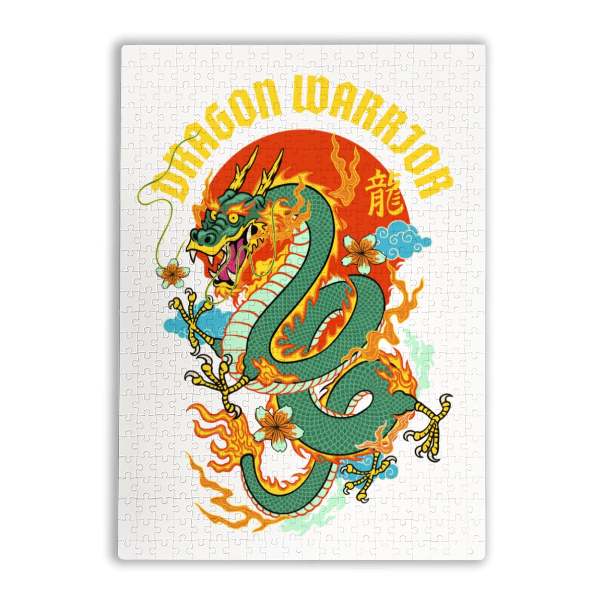 Amazon.co.jp: 500ピース ジグソーパズル ドラゴン 龍 神龍 木製の