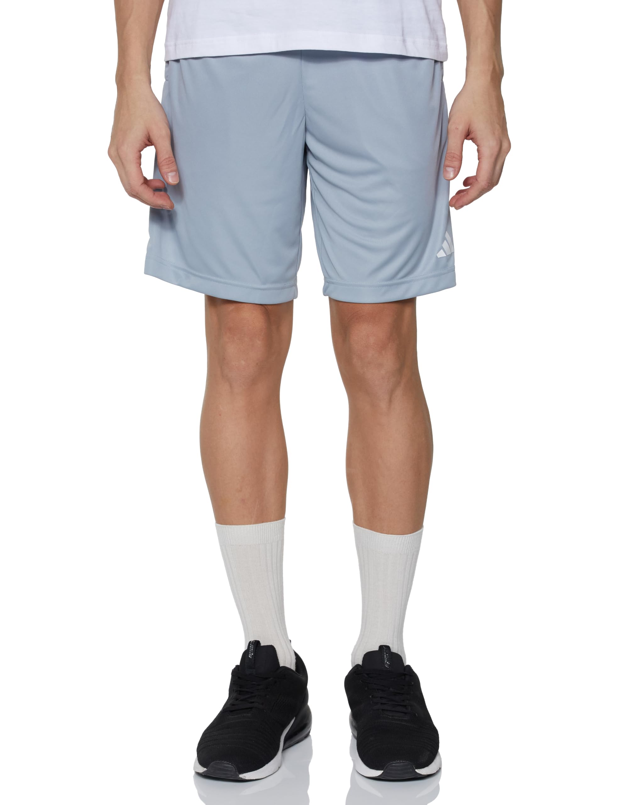 adidas M Logo 3S Sho Sports Shorts Men Grey M-picture-11