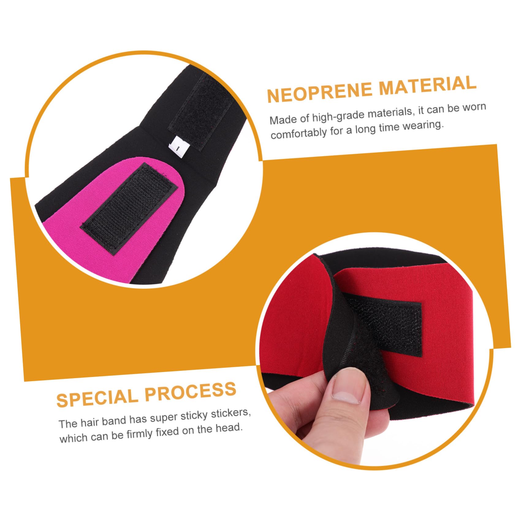 Toyvian Protector De Oídos Banda Ajustable Para Natación Y Accesorios De Playa Y Actividades Acuáticas Unisex 4 Piezas X 4