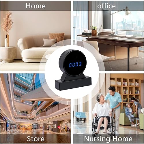 Miniatura 6 de Reloj de cámara oculta Full HD 1080P - Cámara espía inalámbrica - Cámara secreta WiFi para niñera - Visión nocturna fuerte - Monitoreo de seguridad