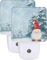 Vista 23 de Juego de 2 lámparas LED de noche enchufables de verano con sensor automático, estrellas de mar de emergencia, luces nocturnas de playa, juego de 2