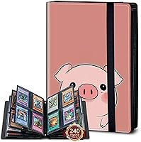 Vista 70 de Rossy Carpeta para tarjetas coleccionables, 9 bolsillos, impermeable, para coleccionar tarjetas, con 360 bolsillos laterales de carga para tarjetas