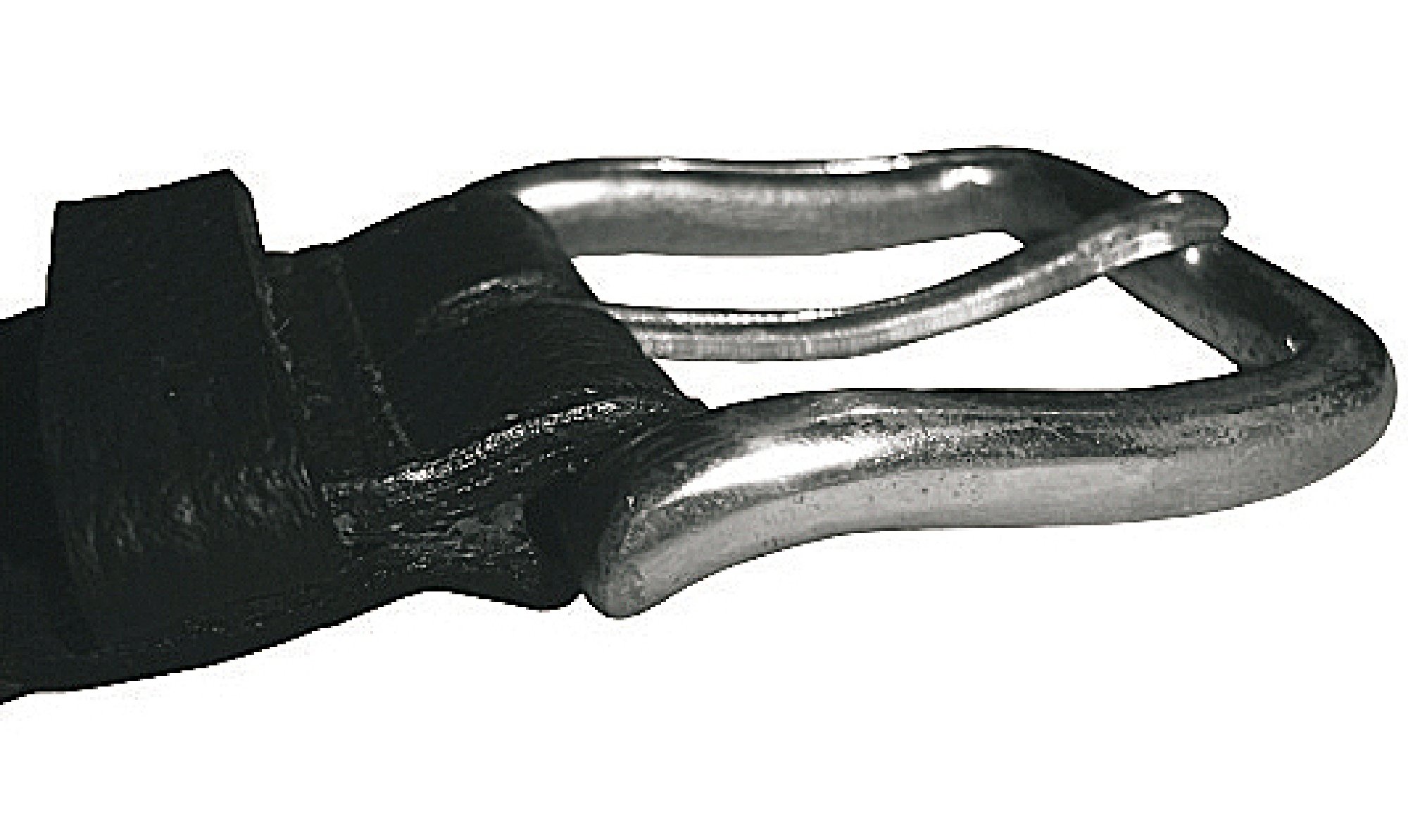 LS Leathersafe Geldgürtel 'Shine', schwarz - 100 cm