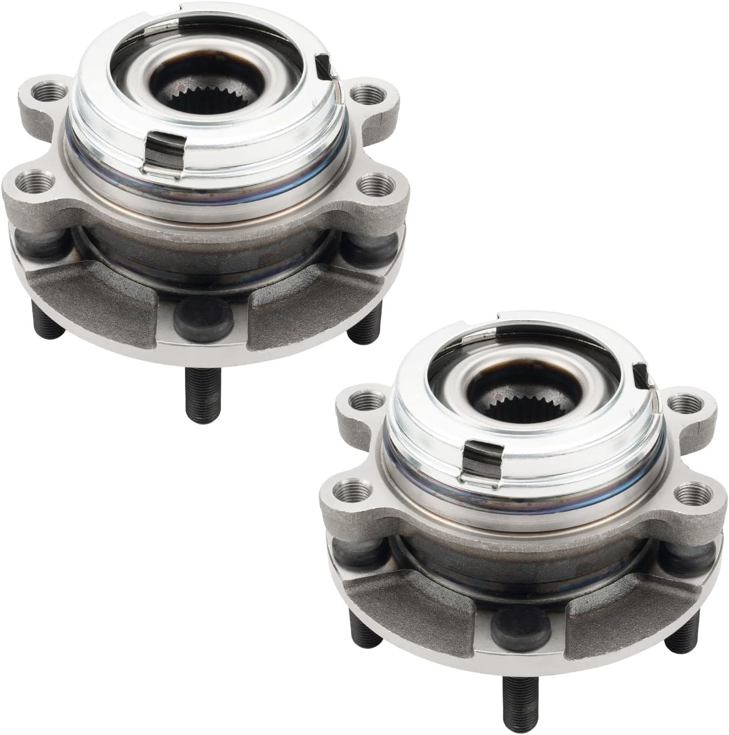 KAX 513294 2PCS Front Wheel Hub Bearing Compatible with Nissan Altima 2007-2012,5 Lugs Wheel Bearing and Hub Assembly