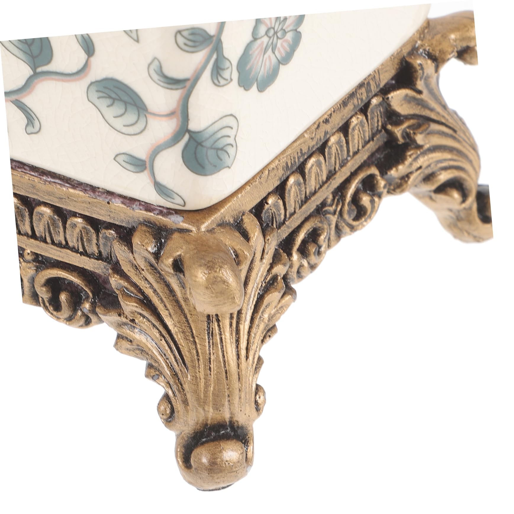 Porta Spazzolini e Resina, Design Vintage Europeo, Supporto Compatto per Bagno di Casa, per Coppie e Famiglie