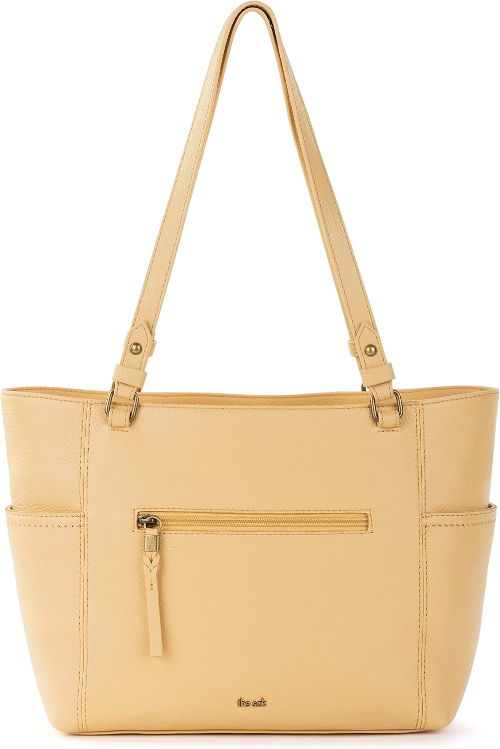 The Sak Sequoia Tote Bag in Leather with Dual Shoulder Straps