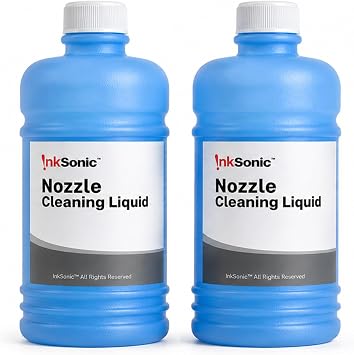 InkSonic 500ml Inkjet Printer Cleaning Solution for DTF Printers,Helps Reduce Ink Clogging & Maintain Print Quality, Compatible with XP600, L1800, XP15000, P600