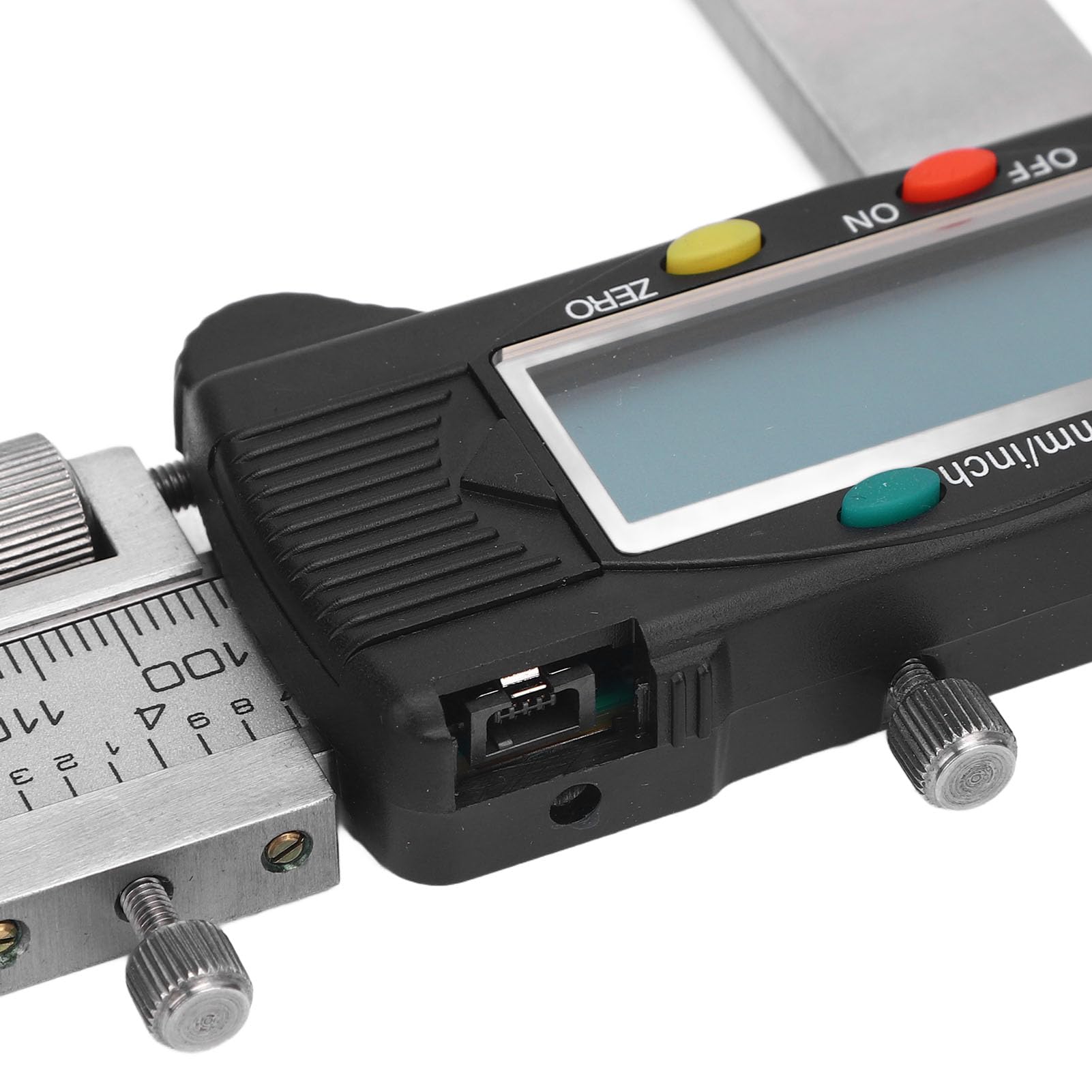 Alomejor Herramienta de Medición de Calibrador Digital de Alta Precisión 0-300 Mm para Joyeros, Mecánicos, Carpinteros, Acero Inoxidable