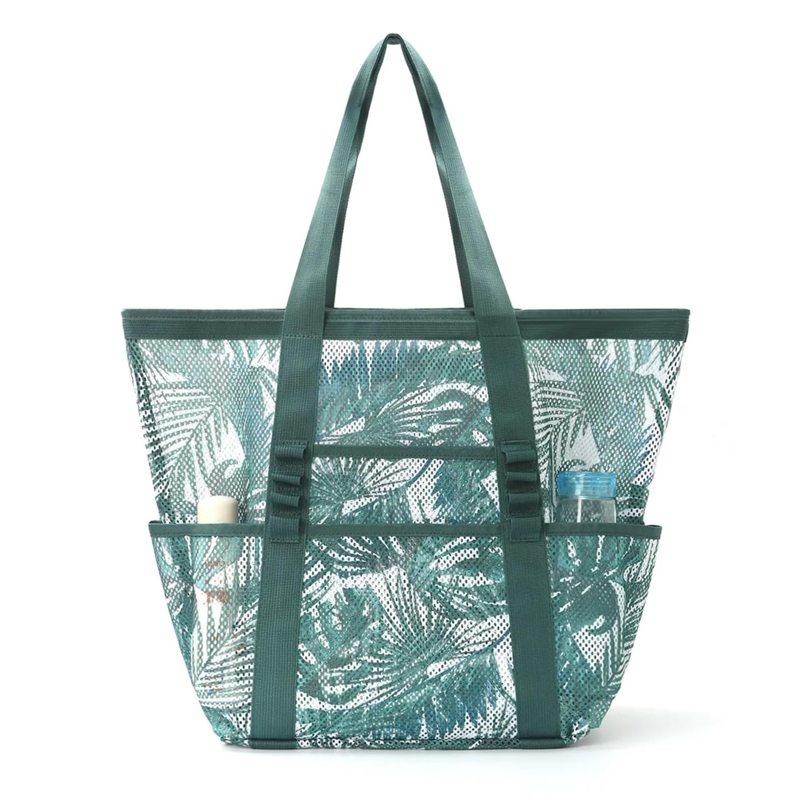 Sac fourre-Tout de Plage en Grande capacité, Plusieurs Poches, Pliable et léger