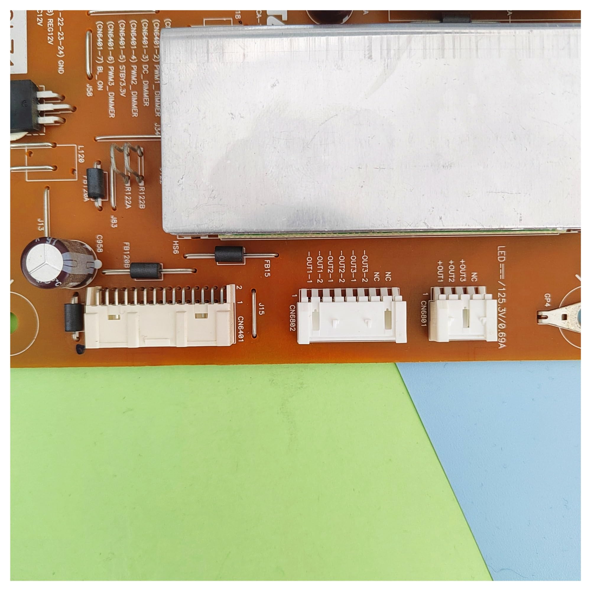 APDP-209A1 2955036304 1-474-684- Płyta zasilająca, kompatybilna z Sony, KD-55XE7096 KD-55X720E KD-55XE707-55XE7096 XBR-55X800E, płyta zasilająca TV