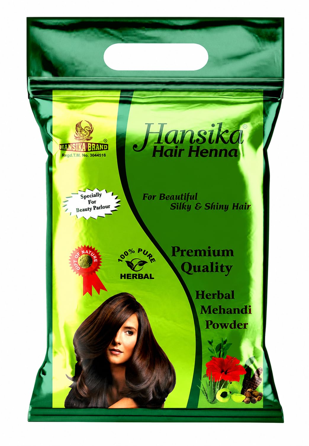 Hansika Hair Henna Powder 500 g | Natural Herbal Mehndi for Hair | Conditions & Strengthens Hair | For Men & Women-image-37