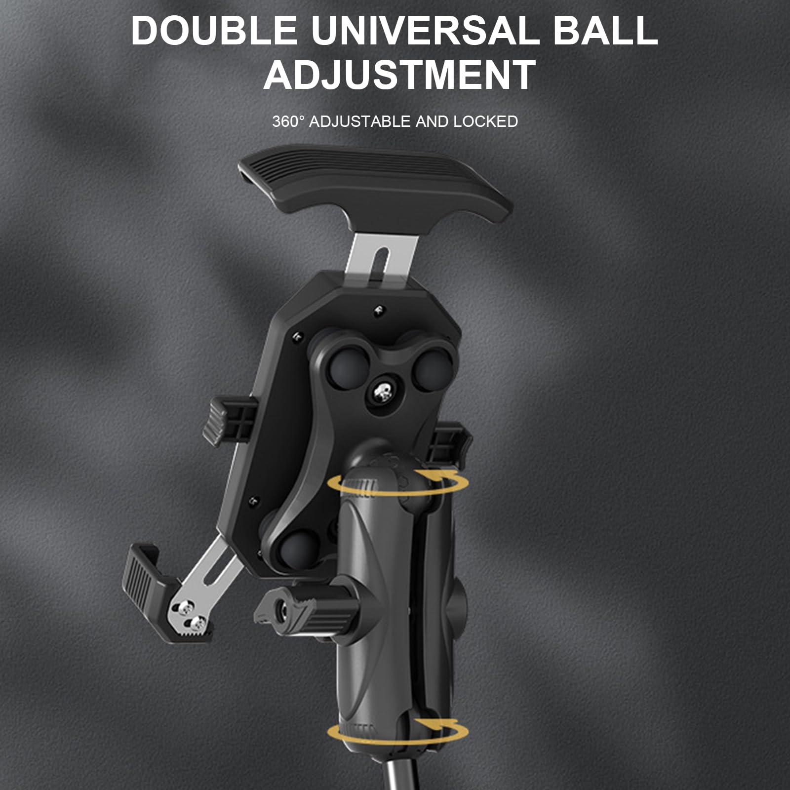 Telefono Moto Con Riduzione Delle Vibrazioni Per Vari Modelli Vista A 360 Gradi Navigazione Sicura Intrattenimento Moto Phone Mount