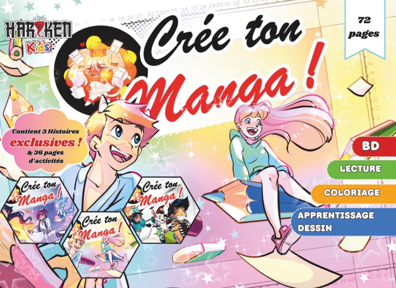 Crée ton manga ! Mondes Gourmands: créateur de l’histoire