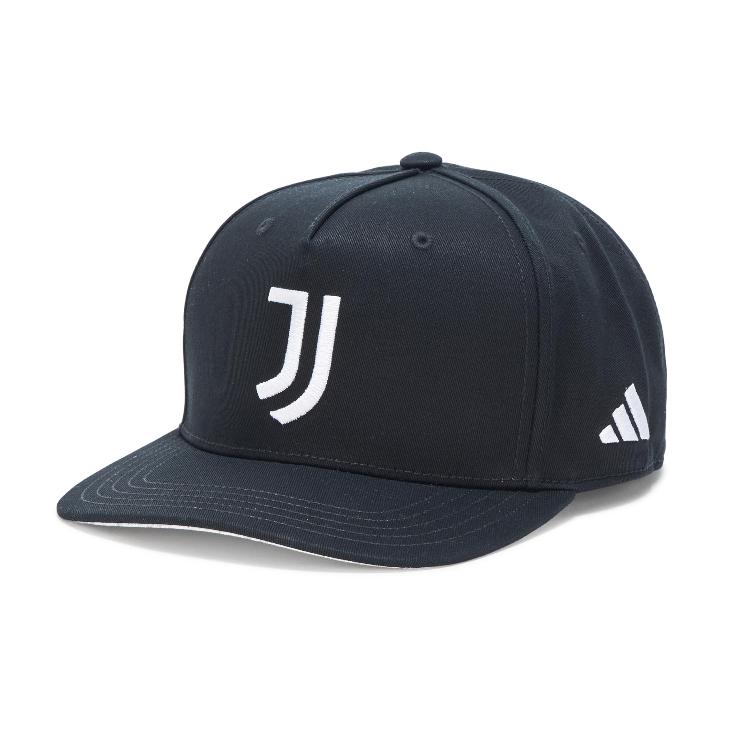 adidas Standard Juventus Home Snapback Hat, Black/White