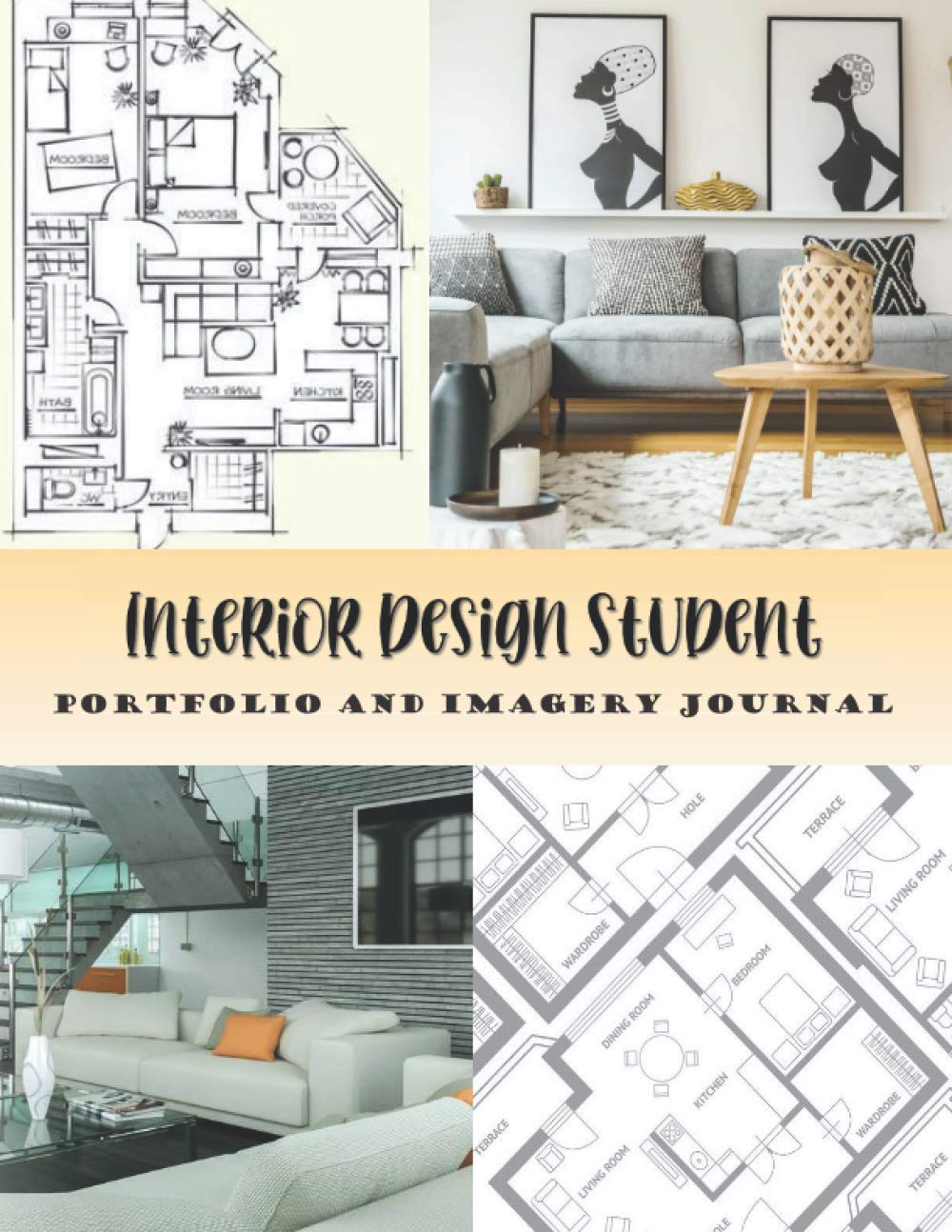 Buy Interior Design Student Portfolio and Imagery Journal Online at ...