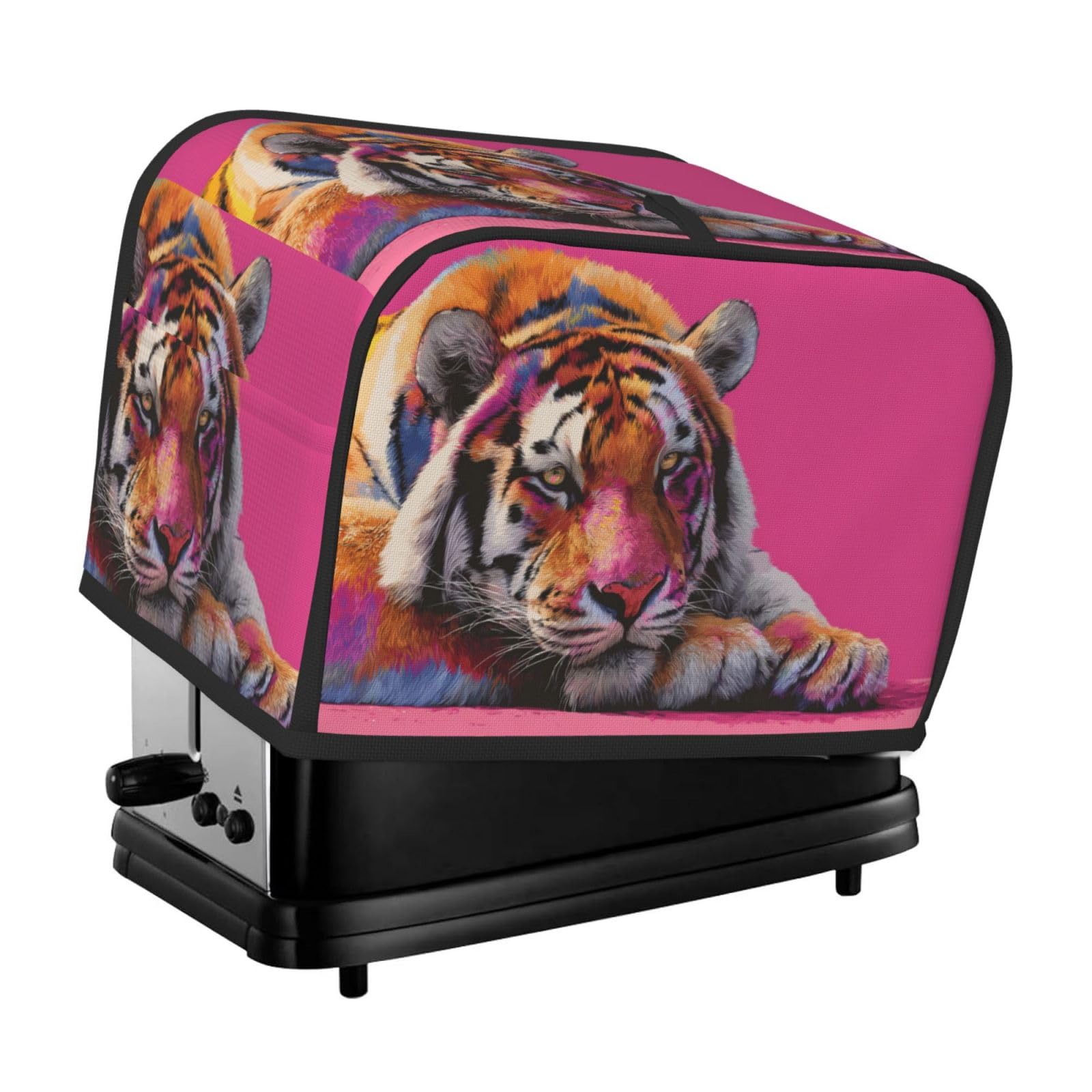 Smazdfxx As Pic Tiger Pink Toaster Cover 2 Slice Toaster Covers Bread Maker Cover Kitchen Small Appliance Covers Kitchen Accessories
