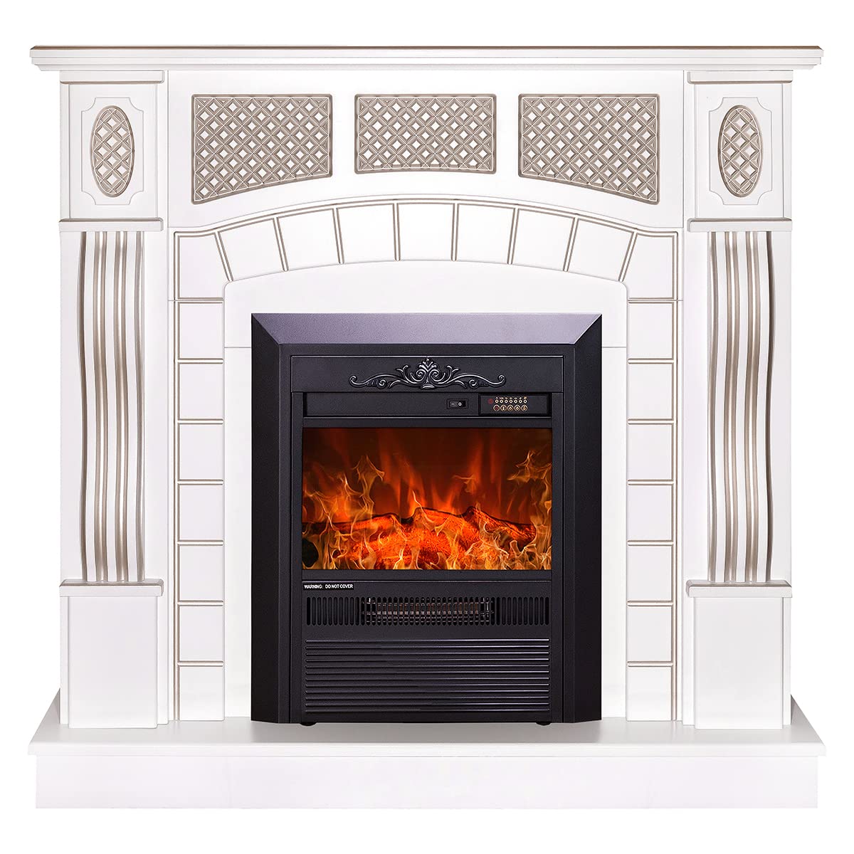 Kaminlicht Amsterdam Electric Fireplace, Electric Standing Fireplace with  Heater, Realistic LED Flame Effect, Artificial Fire with Switchable Fan  Heater, Thermostat : Amazon.de: Home u0026 Kitchen