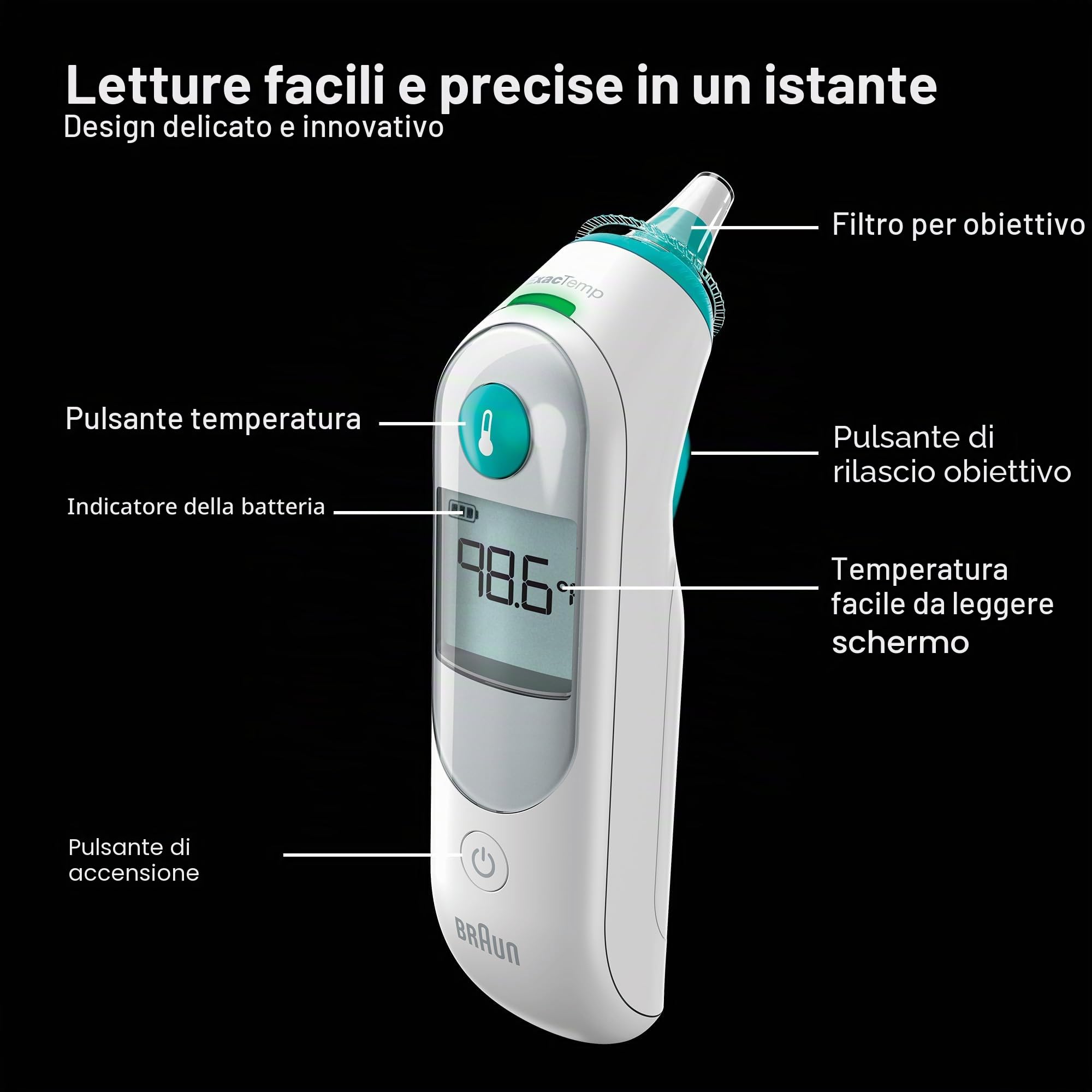 Braun termometro auricolare
