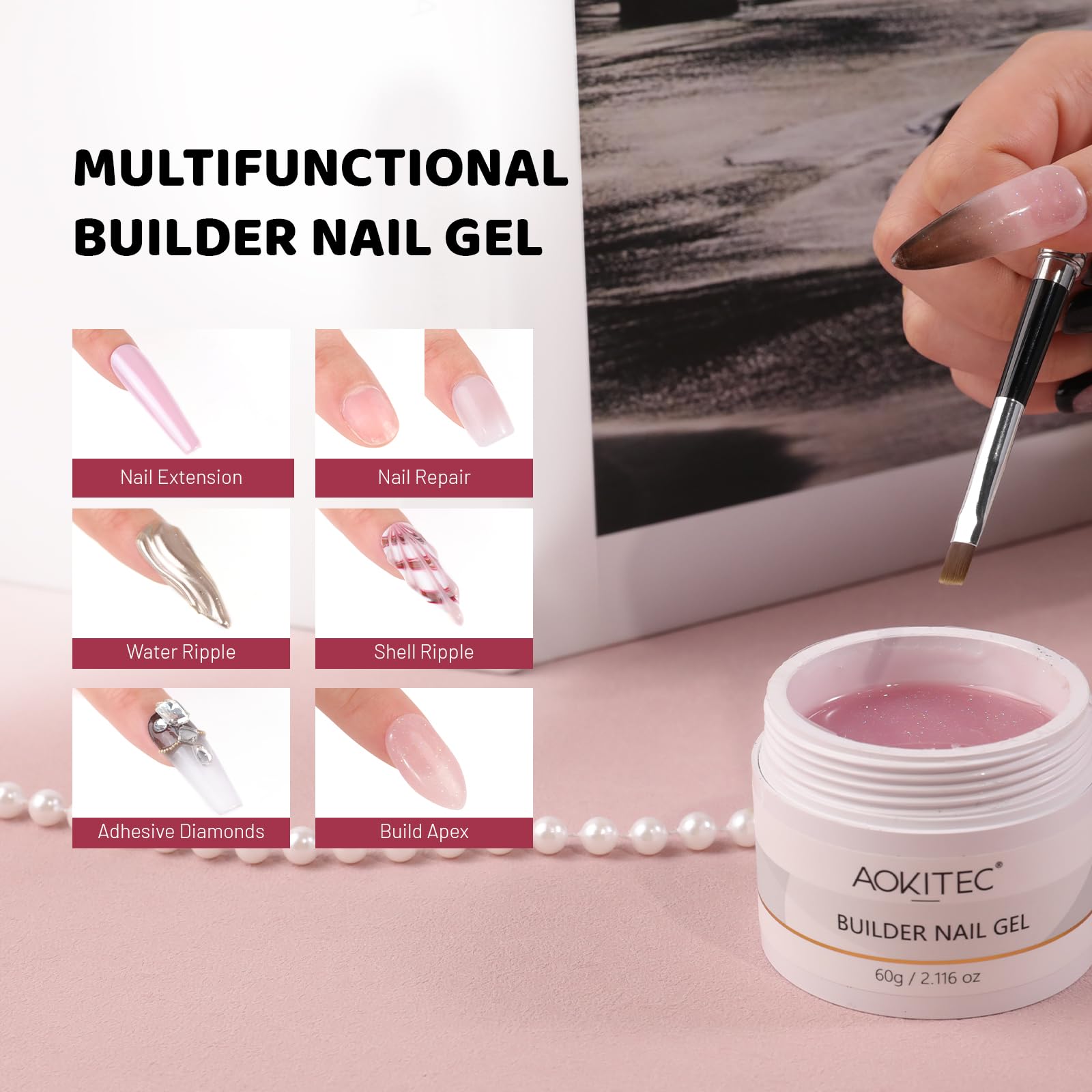 Aokitec Building Gel for Nails - Image 2