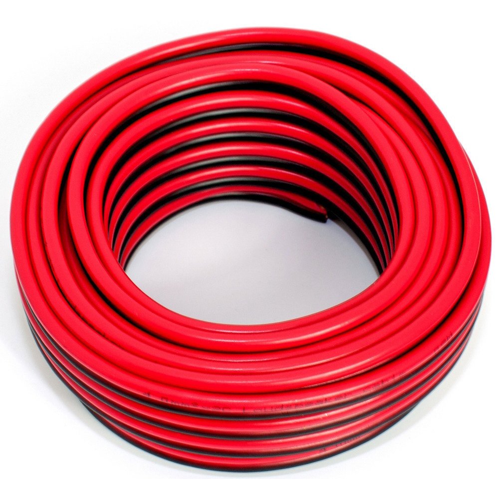 SeKi Speaker Cable 2 x 4.00 mm² 10 m Red/Black CCA Audio Cable Speaker Cable