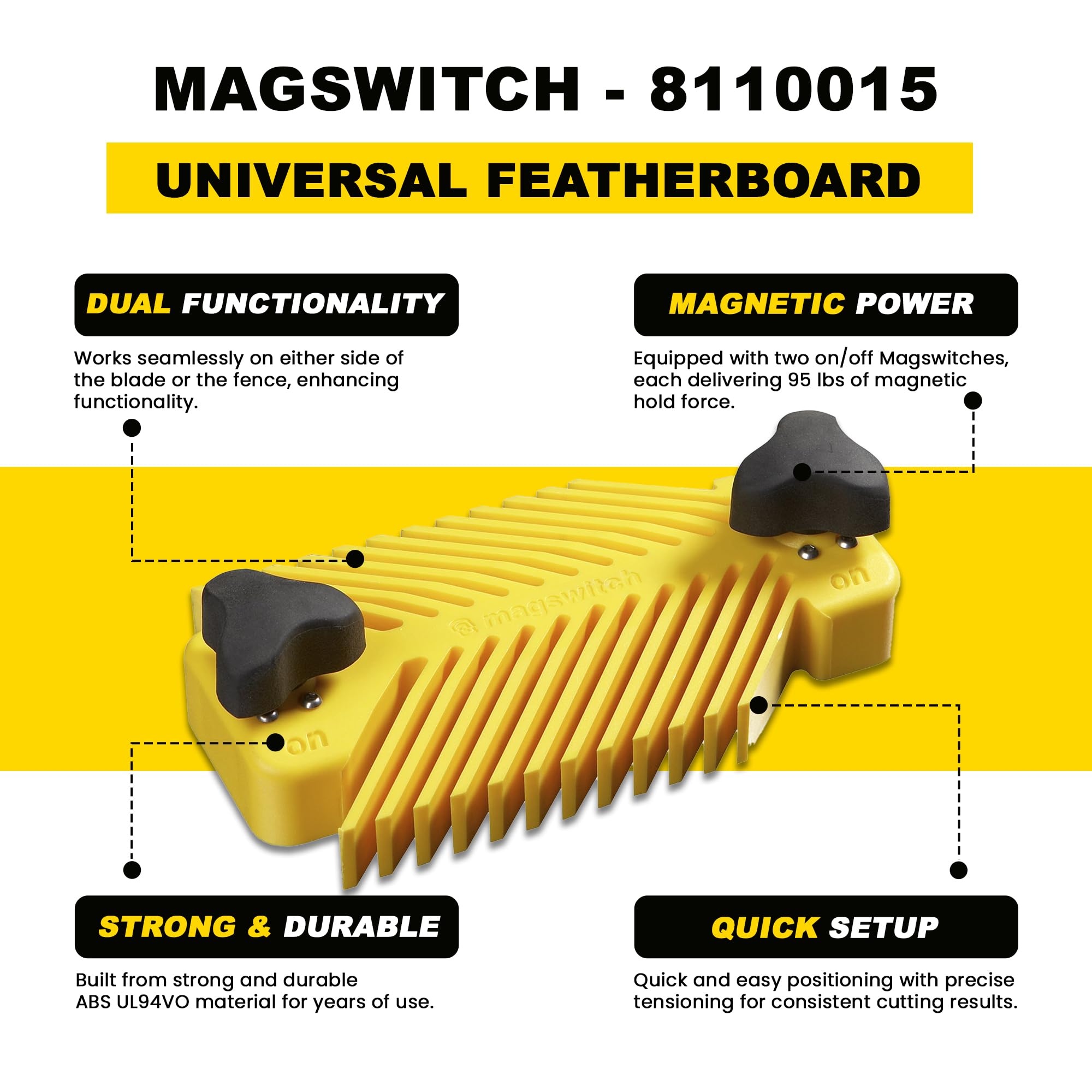 Magswitch - Peine de sujeción universal