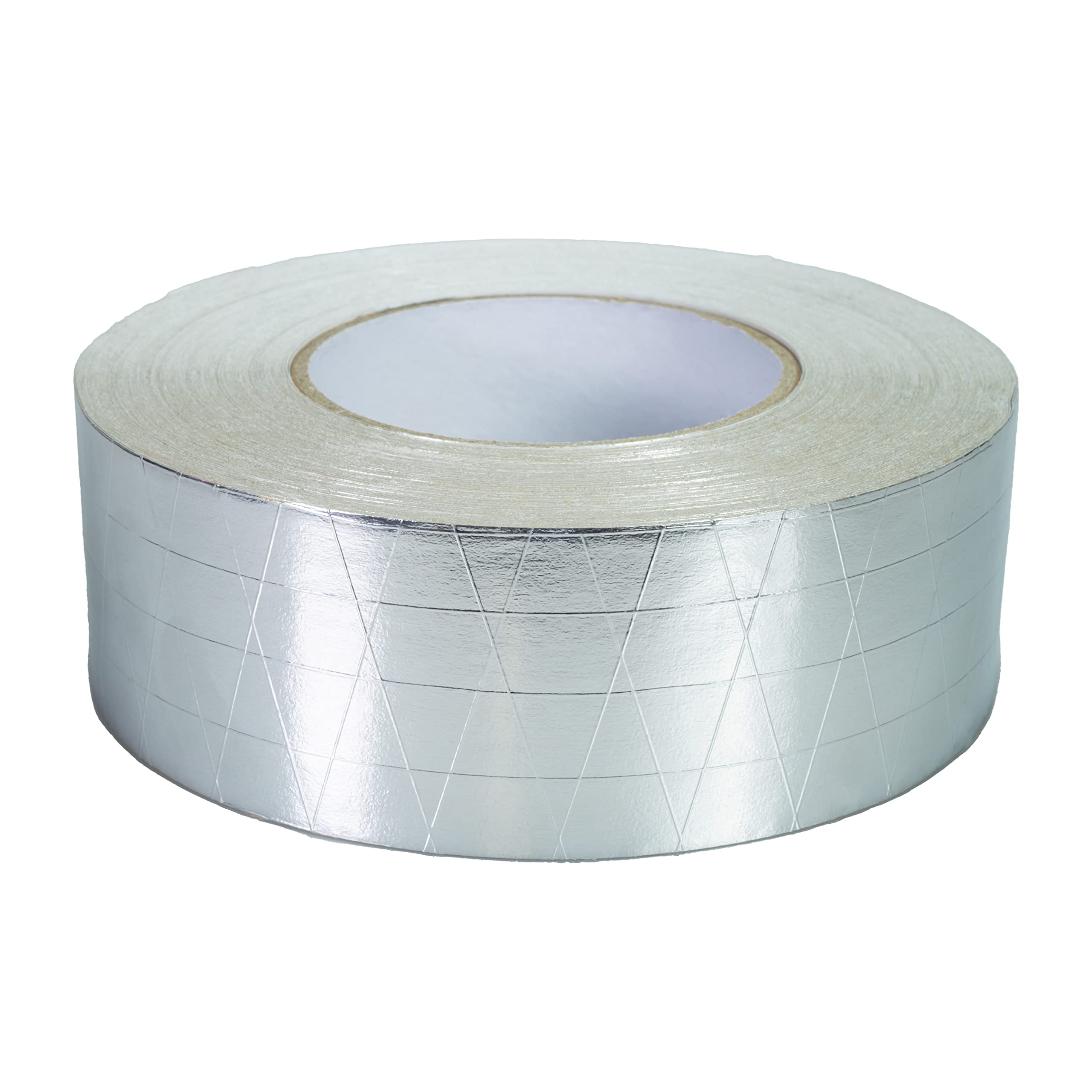 STERR - Cinta de Aluminio Reforzada Cinta de Aluminio Plata 50 mm x 50 m